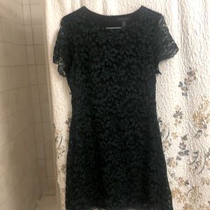 Green Lace Tahari Dress Size 12